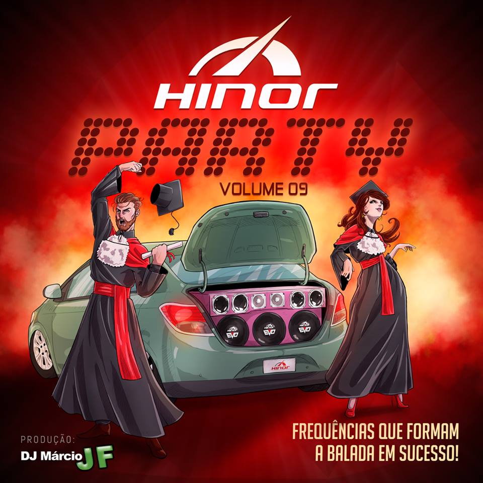 Capa CD Hinor - Frequências que formam a balada em sucesso