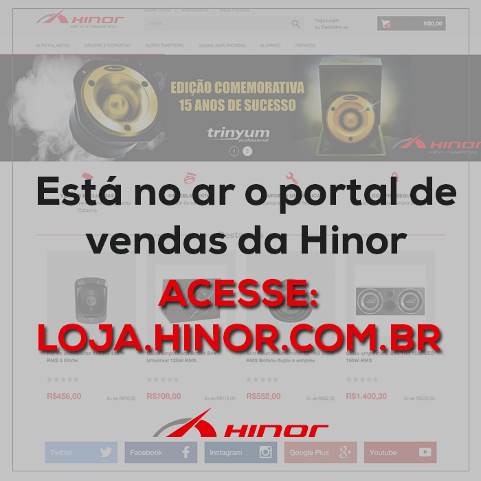 Loja Virtual Hinor