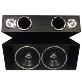 Caixa Amplificada Hinor - Box Trio EVO 550